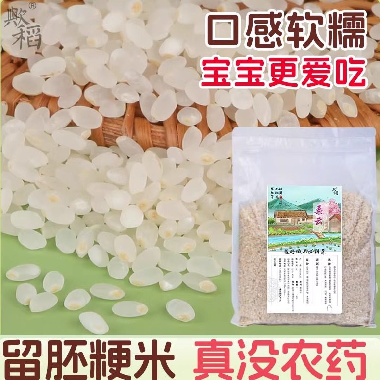 宝宝胚芽米25年新米营养粥东北大米粳米无农药香米农家自种不抛光,粮油调味/速食/干货/烘焙,大米,淘宝优惠券,粉丝福利购,淘宝优惠卷