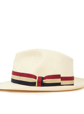 跨境亚马逊独立站热卖巴拿马爵士帽草编礼帽细密五分草爵士帽春夏