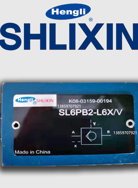 恒立液压SV6PB2-L6X上海立新液压锁 液控单向阀SV6PA1 SL6PB1/PA2