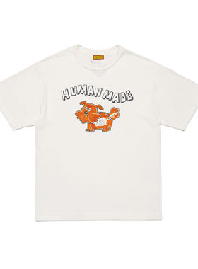 HumanMade GRAPHIC T-SHIRT26SS日产小动物印花竹节棉情侣短袖T恤