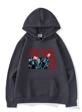 2025电影惊天魔盗团3卫衣 秋冬新品青少年男女时尚百搭个性连帽衫