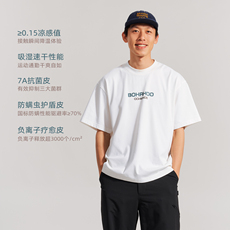 BOHRHOO五合一科技印花短袖T恤
