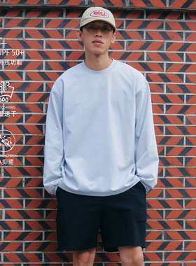 BOHRHOO25AW「速干抗菌」功能极简情侣打底衫基础百搭长袖T恤男女