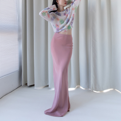 吉然长裙长款日常铜氨丝