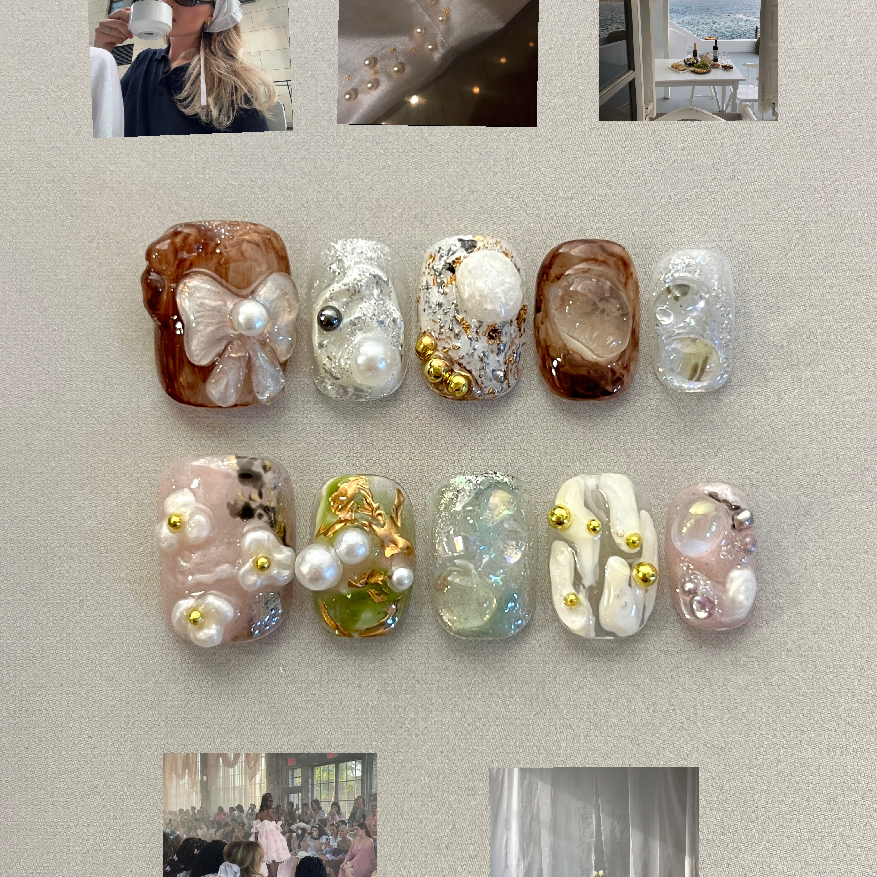 IS'SYI  NAIL【捕梦网】高级ins小众氛围感ins手工穿戴甲