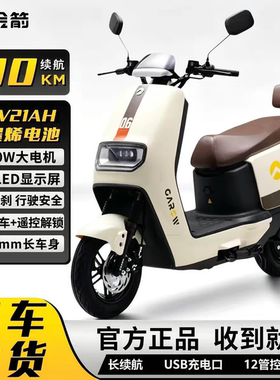 金箭电动车凯旋二代R350成人代步长续航官方正品电动摩托车