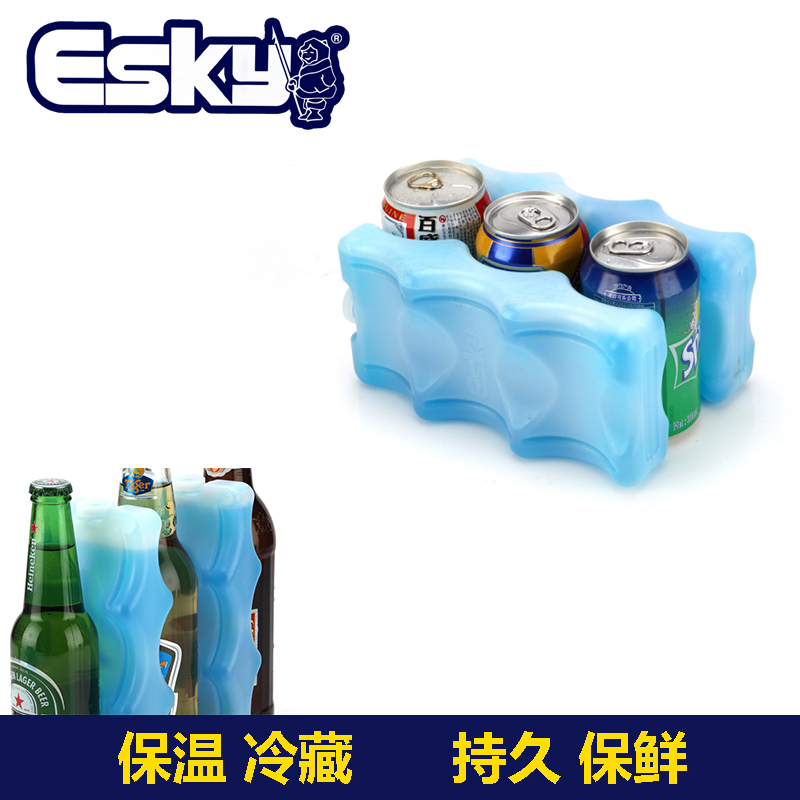 Esky保温箱冰袋冰砖空调扇冷藏冰板冰晶盒制冷直板蓝冰保温箱蓝冰