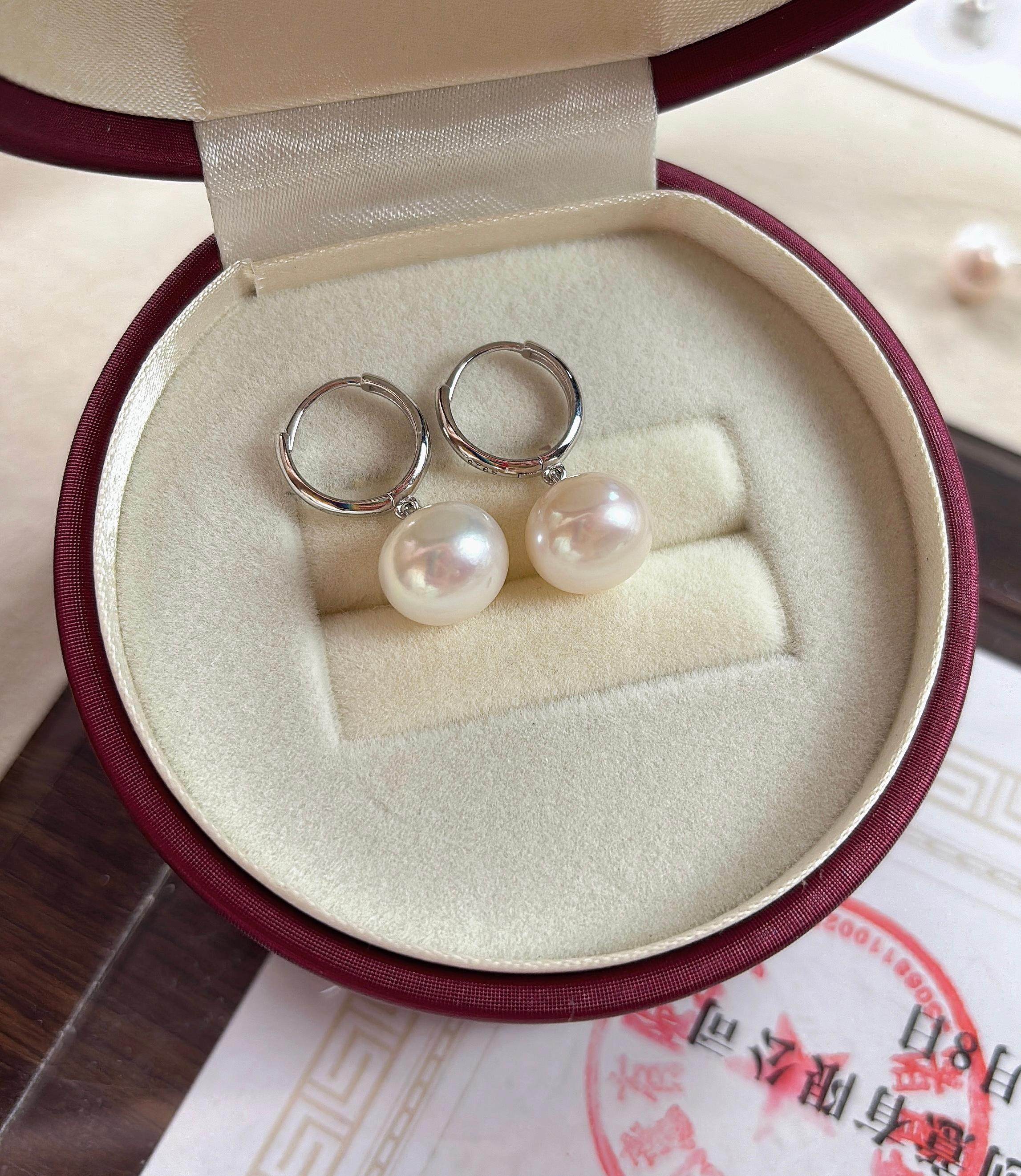 10-11mm淡水灵动小柿子耳坠,珠宝/钻石/翡翠,耳饰,淘宝优惠券,粉丝福利购,淘宝优惠卷