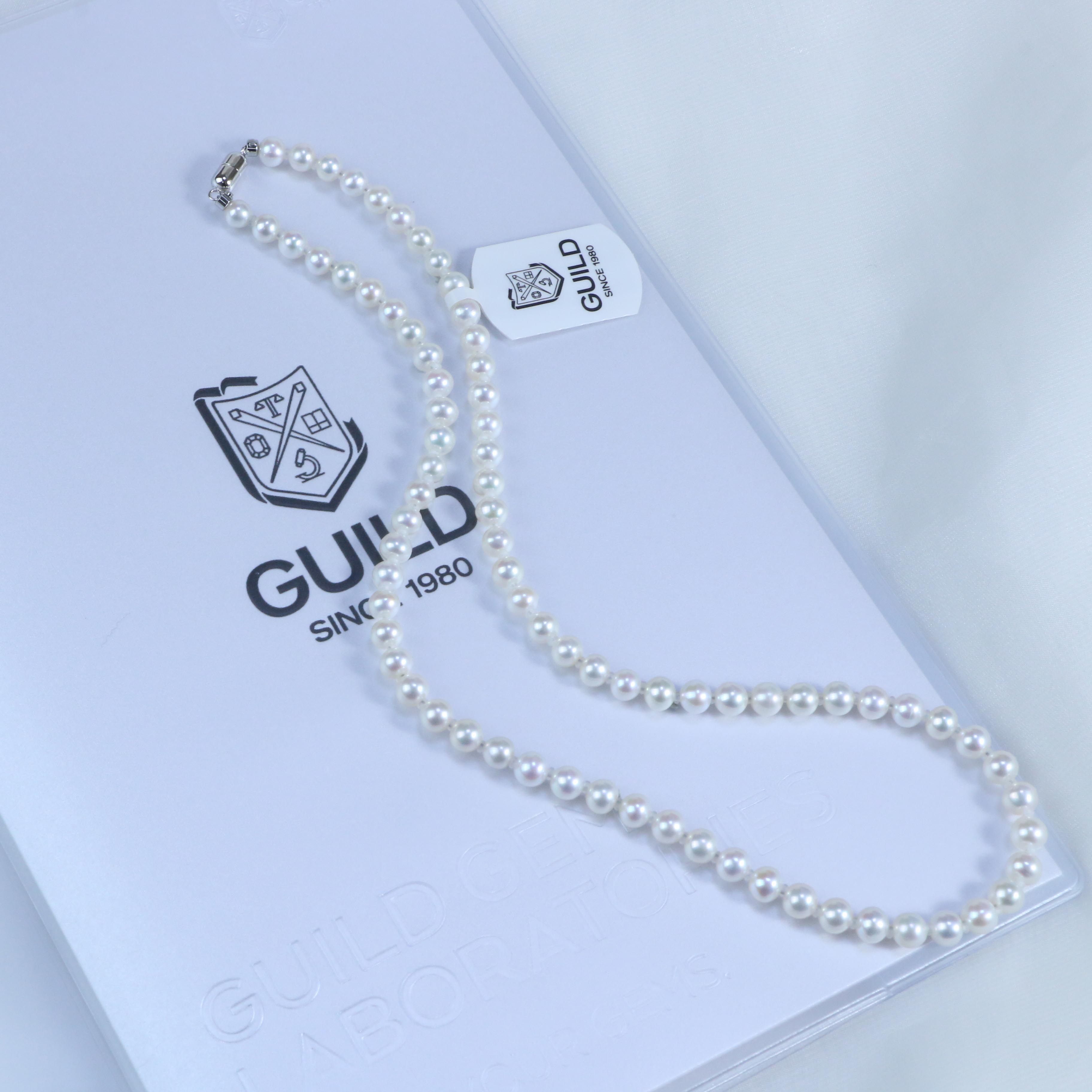 【可乐优选】S925银5-6mm磁吸扣淡水珍珠项链（吉尔德五星大证）,珠宝/钻石/翡翠,颈饰,淘宝优惠券,粉丝福利购,淘宝优惠卷
