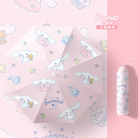 Sanrio automatic umbrella Cartoon sun protection umbrella for women, suitable for both sunny and rainy days, large-eared dog and cinnamon dog portable sun protection umbrella for men thumbnail 5