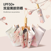 24骨双层双花遮阳伞加大抗风晴雨两用太阳伞女防晒防紫外线折叠伞