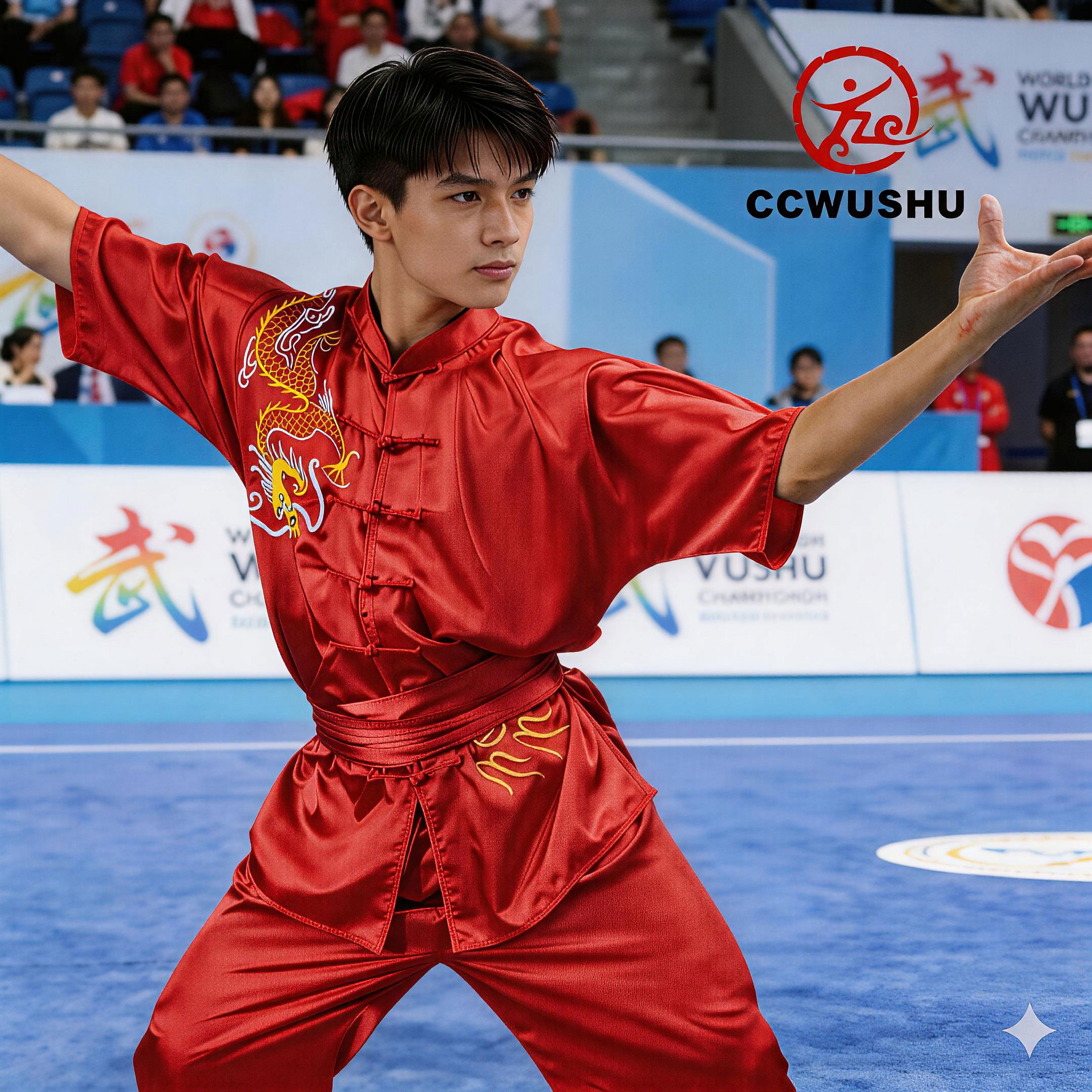 武术服儿童武术服男童竞赛表演武术服男太极服男款太极服女2026新图片