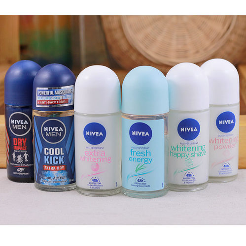 妮维雅持久男女士香体止汗走珠液