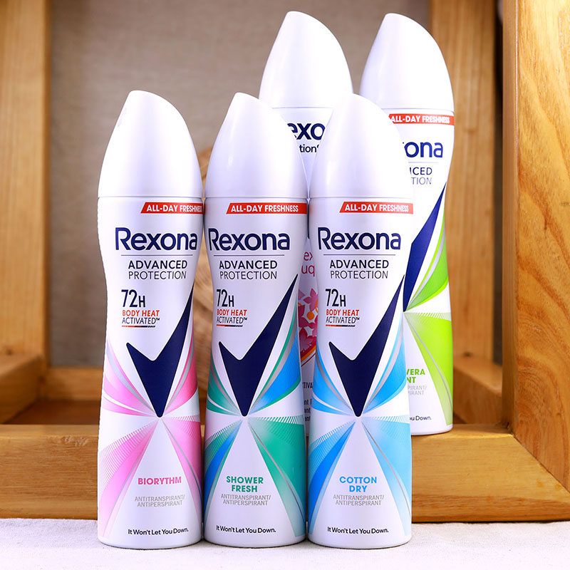 Rexona蕊娜舒耐女士香体止汗喷雾200ml酷爽持久干爽舒眠澳门代购