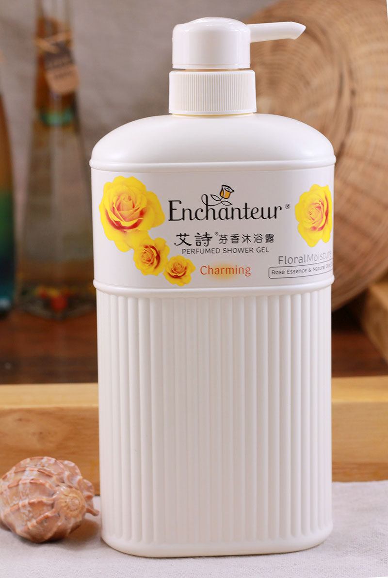 艾诗魅力花香沐浴露滋润沐浴露乳650ml香体持久芳香迷人港货进口