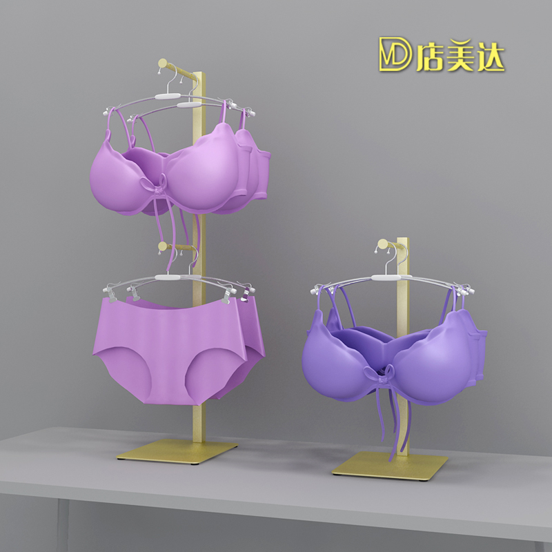 内衣店促销架子网红直播展示台架