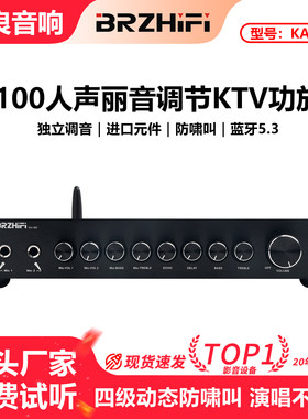 专业大功率KTV家用卡拉OK功放机