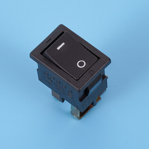 翘板开关船型电源开关2档4脚弯脚