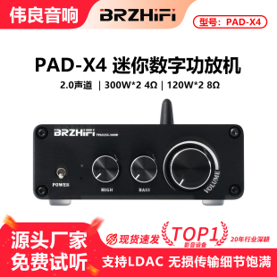 发烧级HIFI 300W 蓝牙5.4 数字功放整机300W LDAC 功放板 TPA3255