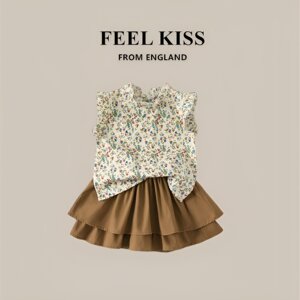英国Feelkiss女童套装夏
