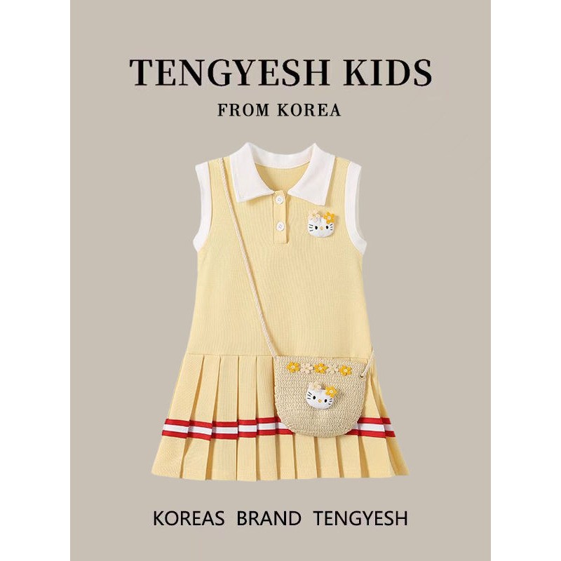 韩国TENGYESH女童polo洋