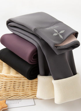 Next MaxM女童打底裤加绒秋冬外穿儿童鲨鱼裤大童芭比裤保暖裤子