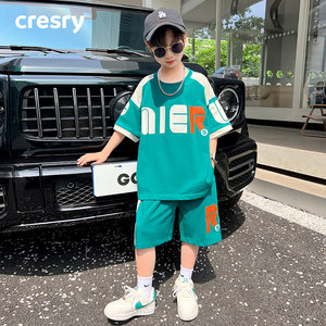 韩国CRESRY童装男童短袖