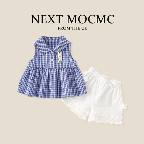 NEXTMOC女宝夏短裤格子