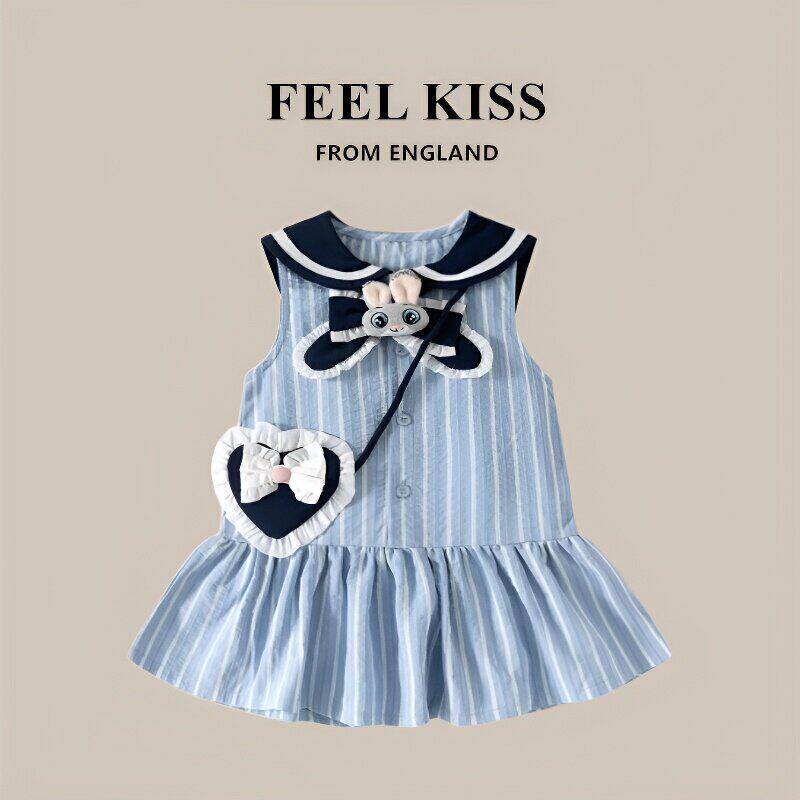 英国Feelkiss女童洋装夏
