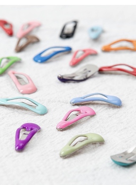 2cm滴油BB发夹迷你ob11小布blythe3分4分6分12分BJD娃用发饰水滴