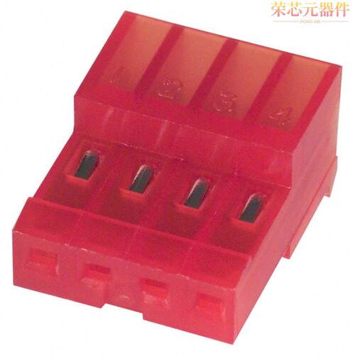 3-640440-4原装「CONN RCPT 4POS IDC 22AWG TIN」正品