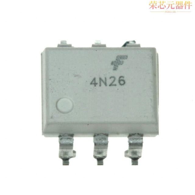 4N26SR2M原装「OPTOISO 4.17KV TRANS W/BASE 6SMD」正品
