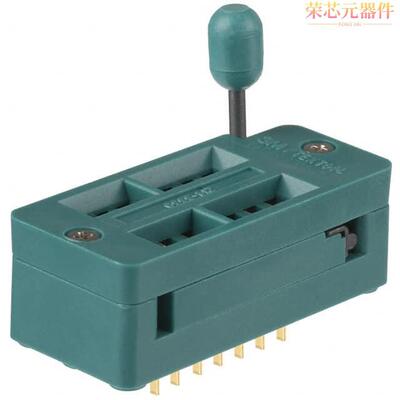 214-3339-00-0602J原装「CONN IC DIP SOCKET ZIF 14P