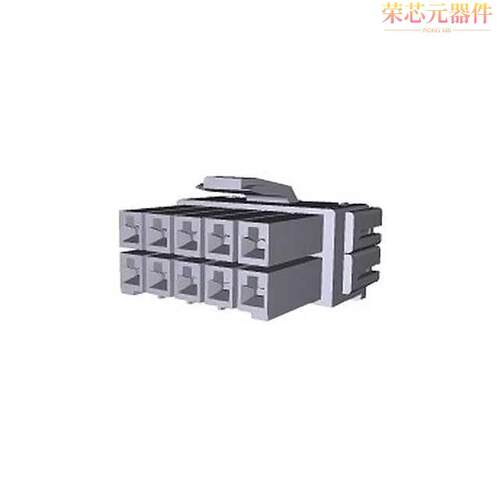 177904-1原装「CONN HOUSING PLUG 10POS .156 NAT」正品