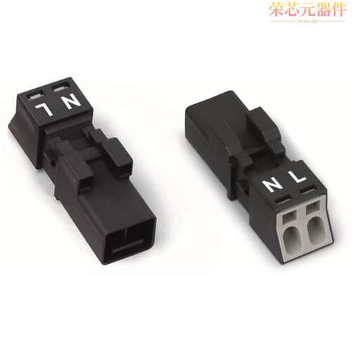 890-212原装「PLUG 2-POLE; BLACK」正品