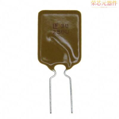 30R250UU原装「PTC RESET FUSE 30V 2.5A RADIAL」正品