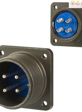 97-3102A-20-4P原装「CONN RCPT MALE 4P SILV SLDR CUP」正品