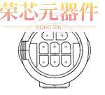 172191-1原装「CONN PLUG HSG FMALE 8POS INLINE」正品