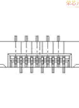046214010010800+原装「0.5MM PITCH - 10 POS - VERT