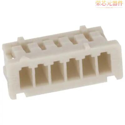 DF13-6S-1.25C原装「CONN SOCKET HOUSING 6POS 1.25MM」正品
