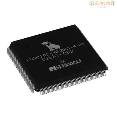 FIDO1100PQF208IR1原装「IC MCU 32BIT 32KB RREM 208