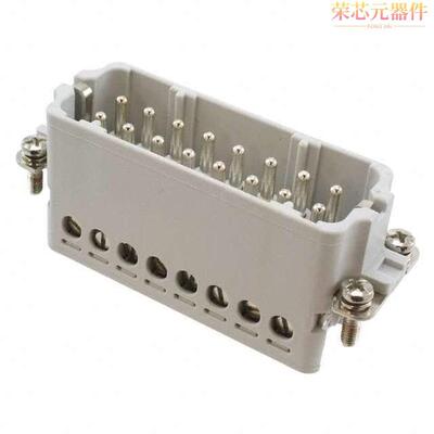 1-1103416-1原装「INSERT MALE 16POS+1GND SCREW」正品