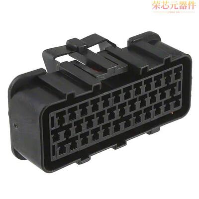 344111-1原装「CONN RECEPT HOUSING 36POS BLACK」正品