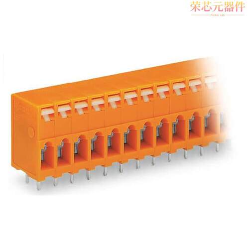 741-203原装「PCB TERMINAL BLOCK; PUSH-BUTTON;」正品