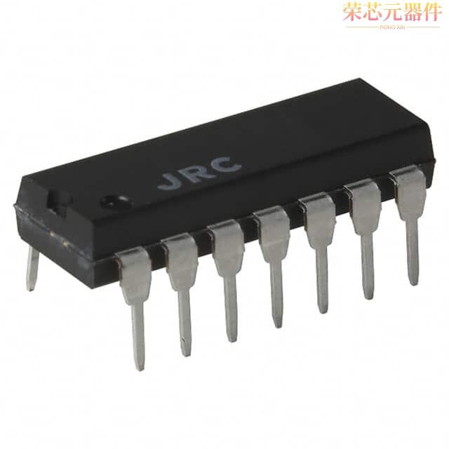 NJM2384D#原装「IC REG BUCK 2.5V 200MA 14DIP」正品