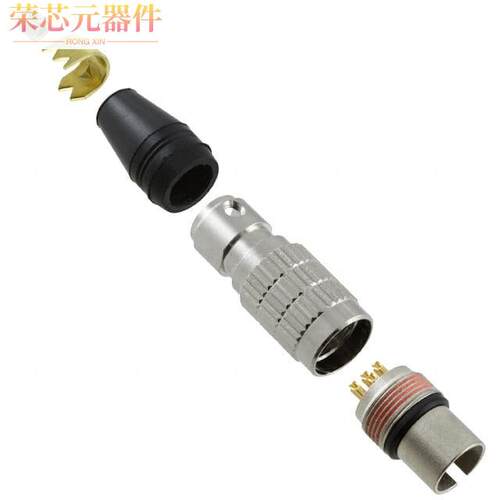 HR25-7TP-8P(72)原装「CONN PLUG MALE 8P GOLD SLDR