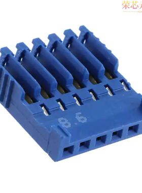 281786-6原装「CONN PLUG 6POS IDC 26-28AWG TIN」正品