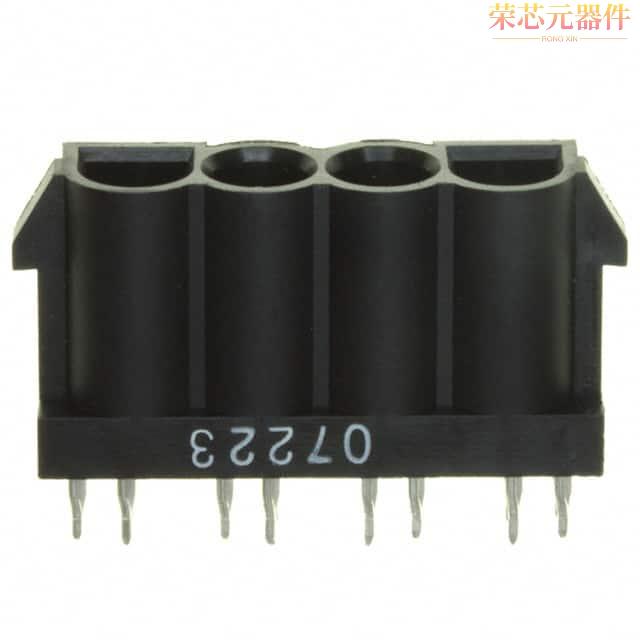 173926-1原装「CONN HEADER VERT 4POS 6.35MM」正品