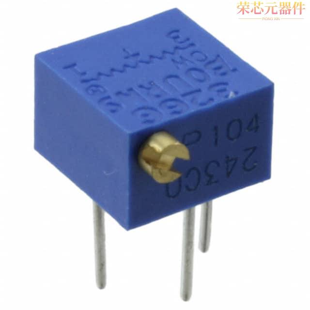 3266P-1-104LF原装「TRIMMER 100K OHM 0.25W PC PIN」正品