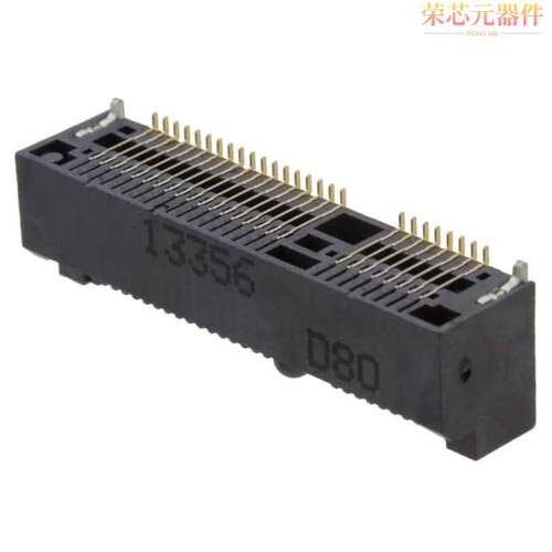 1759547-1原装「mPCI-E mSATA 0.8mm P数:52」正品